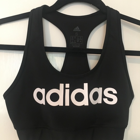 Offer away! Gently used Adidas sports bra black - Picture 1 of 4